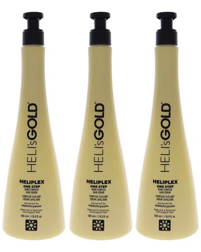 Heli's Gold Helis Gold 16.9oz Heliplex One Step Hair Serum Pack Of 3