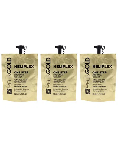 Heli's Gold Helis Gold 1.7oz Heliplex One Step Hair Serum Pack Of 3