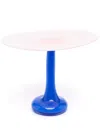 Helle Mardahl Blue Cake Pedestal Stand In Pink