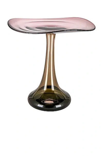Helle Mardahl Cake Pedestal Mega In Aubergine Punch & Olive Punch