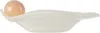Helle Mardahl Off-white & Orange 'the Bowl With A Twist' Bowl In Creamy Melon & Cocon