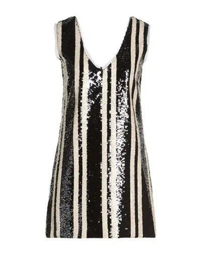 Hellen Batterr Woman Mini Dress Black Size M Polyester