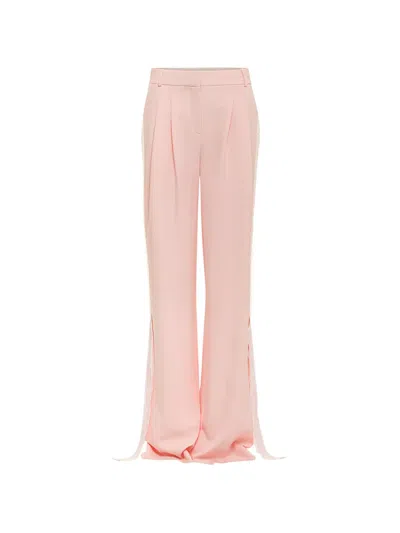 Hellessy Harry Lace-stripes Trousers In Pink