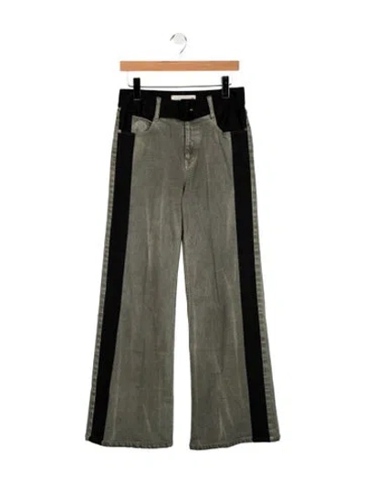 Pre-owned Hellessy High-rise Flared Jeans In Multi