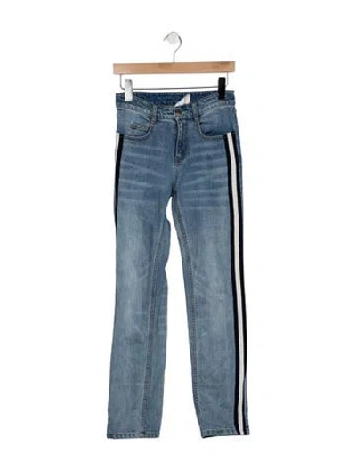 Pre-owned Hellessy High-rise Skinny Leg Jeans In Blue
