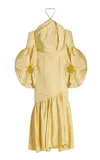 Hellessy Kris Silk Maxi Dress In Yellow