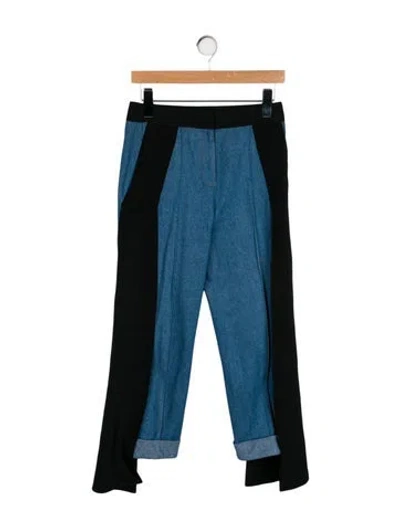 Pre-owned Hellessy Mid-rise Skinny Leg Jeans In Blue