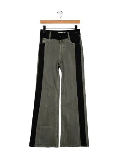 Pre-owned Hellessy Mid-rise Wide Leg Jeans In Multicolor