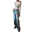 Hellessy Nomia Knit With Button Embroidery Sweater In Ecru In Blue