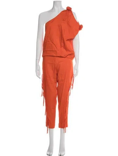 Pre-owned Hellessy Pant Set In Orange