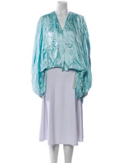 Pre-owned Hellessy Robe In Blue