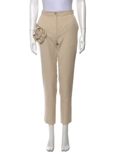 Pre-owned Hellessy Skinny Leg Pants In Neutral