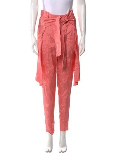 Pre-owned Hellessy Skinny Leg Pants In Pink