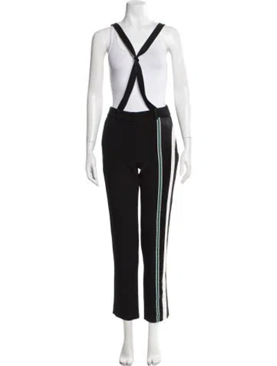 Pre-owned Hellessy Straight Leg Pants In Black