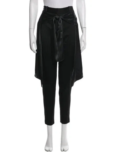 Pre-owned Hellessy Straight Leg Pants In Black
