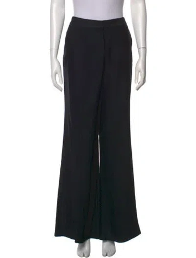 Pre-owned Hellessy Wide Leg Pants In Black