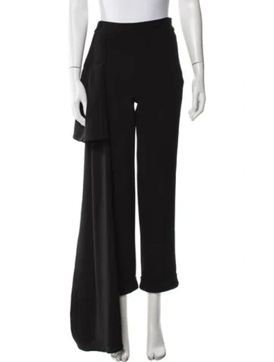 Pre-owned Hellessy Wide Leg Pants In Black