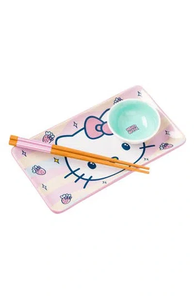 Hello Kitty 3-piece Sushi Set In Multi