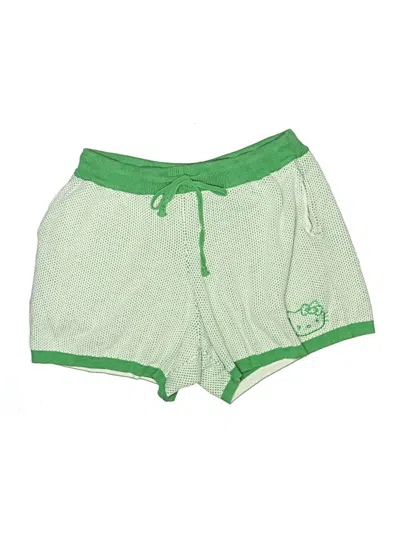 Pre-owned Hello Kitty Athletic Shorts In Green