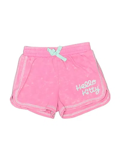 Pre-owned Hello Kitty Kids' Athletic Shorts In Pink