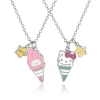 Hello Kitty Bff Necklace For 2 In Multi