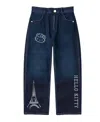 Hello Kitty Big Girls Denim Jeans In Blue