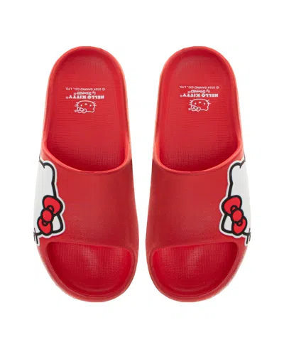 Hello Kitty Kids' Big Girls Dual-sizes Slides In Red