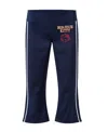 Hello Kitty Big Girls Ribbed Flare Leggings In Blue