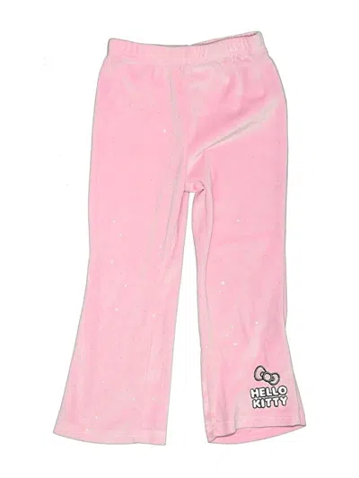 Pre-owned Hello Kitty Kids' Casual Pants In Pink