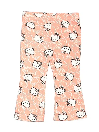 Pre-owned Hello Kitty Kids' Casual Pants In Pink