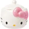 Hello Kitty Ceramic Snack Jar In White