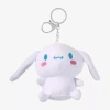 Hello Kitty Cinnamoroll Plush  Key Chain In Transparent