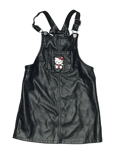 Pre-owned Hello Kitty Kids' Dress In Black