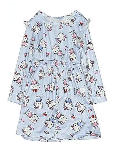 Pre-owned Hello Kitty Kids' Dress In Blue