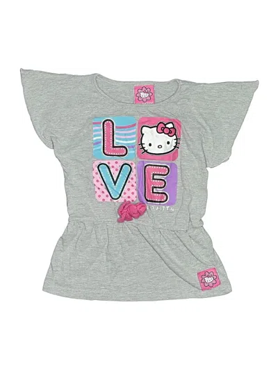 Pre-owned Hello Kitty Kids' Dress In Gray