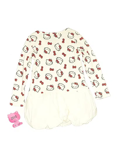 Pre-owned Hello Kitty Kids' Dress In Ivory