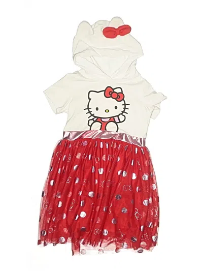 Pre-owned Hello Kitty Kids' Dress In Ivory