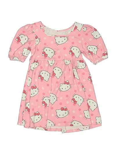 Pre-owned Hello Kitty Kids' Dress In Pink