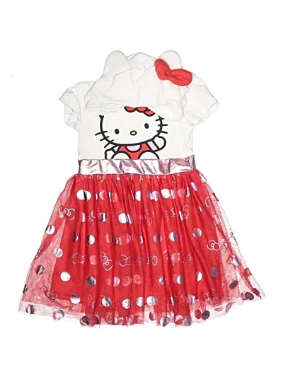 Pre-owned Hello Kitty Kids' Dress In Red