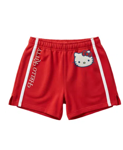 Hello Kitty Kids' Girls' 7-16 French Terry Shorts In Red