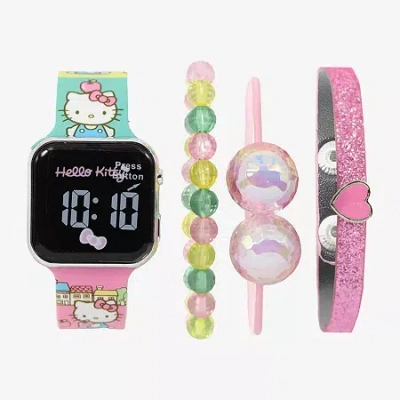 Hello Kitty Kids' Girls Multicolor Strap Watch Hk40017jc