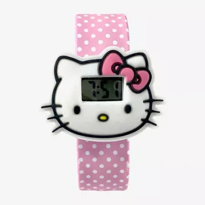 Hello Kitty Kids' Girls Pink Strap Watch Hk4249jc In Blue