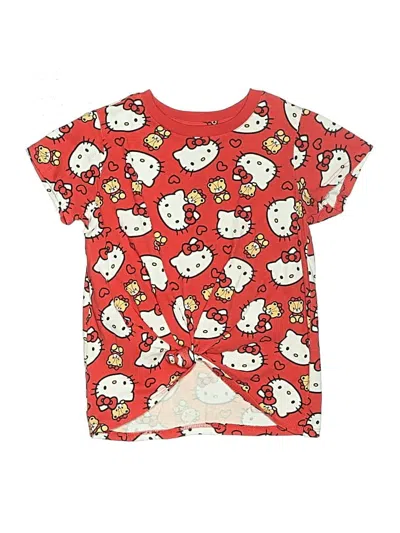 Pre-owned Hello Kitty Kids' Kimono In Red
