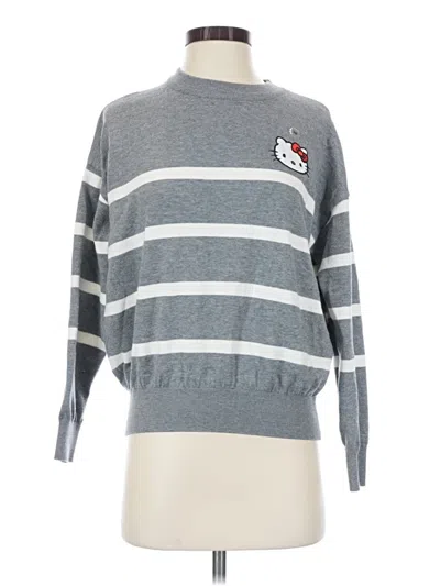Pre-owned Hello Kitty Long Sleeve Turtleneck In Gray