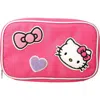 Hello Kitty Nylon Jewelry Holder Organizer With Zip Closure In Pink