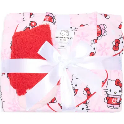 Hello Kitty Pajamas & Socks Set In Multi