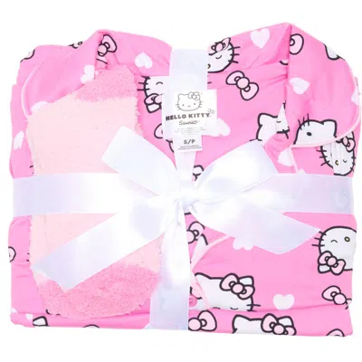 Hello Kitty Pajamas & Socks Set In Pink