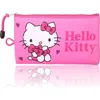 Hello Kitty Pink Neoprene Zip Pouch Makeup Bag For Travel In Pink