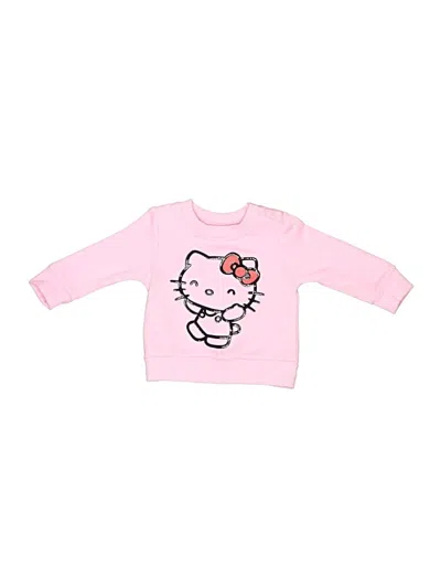 Pre-owned Hello Kitty Babies' Pullover Sweater In Pink