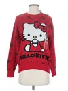 Hello Kitty Pullover Sweater In Red